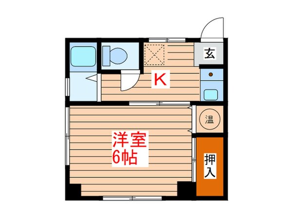 ホワイトハイツの物件間取画像